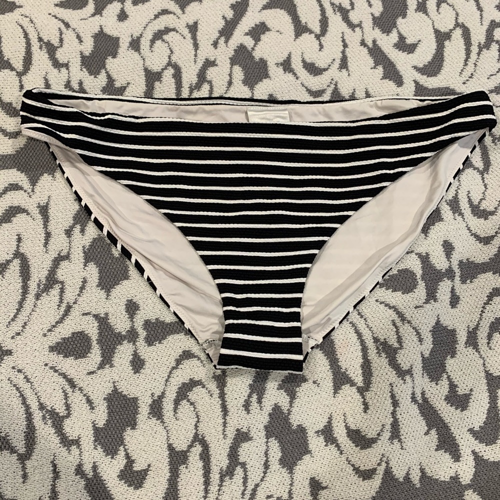 B&W striped H&M Bikini Bottoms